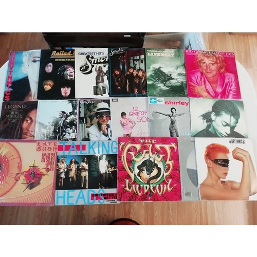 141 - Collection of approx 30 Lp Various artist and styles inc Michael Jackson, Stevie Wonder, Rolling Sto... 