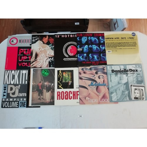 142 - Collection of approx 25, 12 inch Extended play records, Various styles and Genre