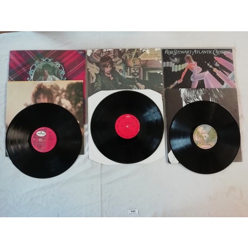 143 - Rod Stewart 5xLp and 1x EP to include 9104 001 