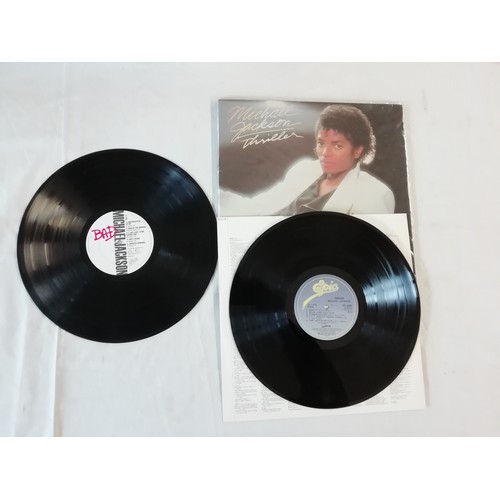 148 - Michael Jackson 4x Lp  2 copies of EPC 450290-1 