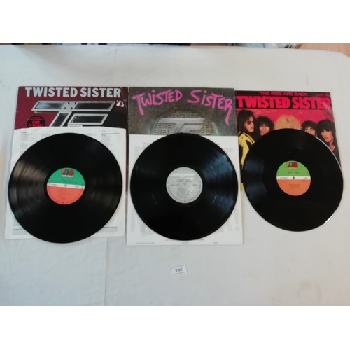 152 - Twisted Sister 2xLp and 1 12inch EP inc 781 275 1 