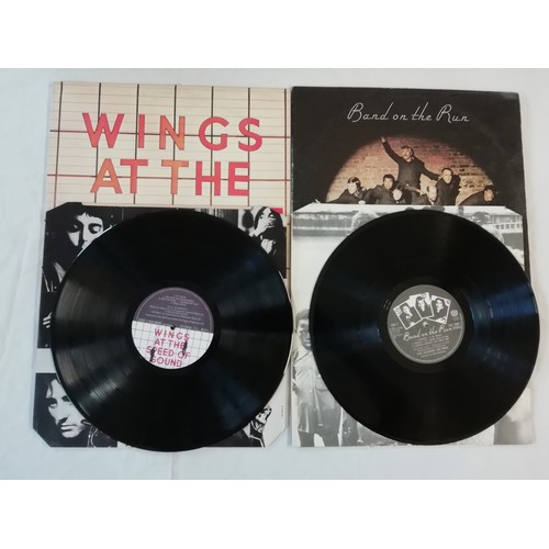 161 - The Beatles/McCartney/Wings/Lennon collection of  7 Lp inc EMTV John Lennon 