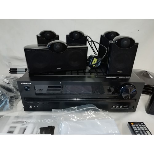 119 - Onkyo TX-SR309 AV Receiver Amplifier in Excellent Condition with Tannoy SFX 5.1 Speaker system W/O