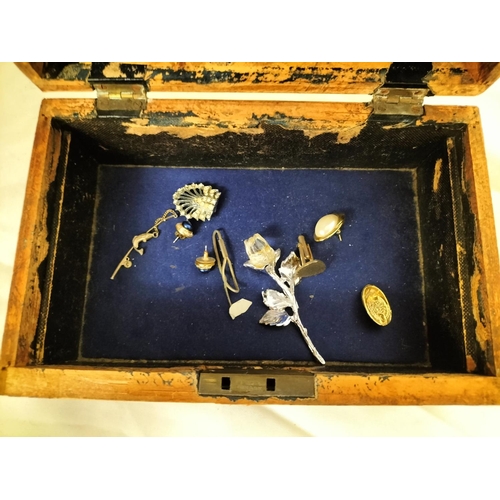 320 - Jewellery Box with Brooches, etc.