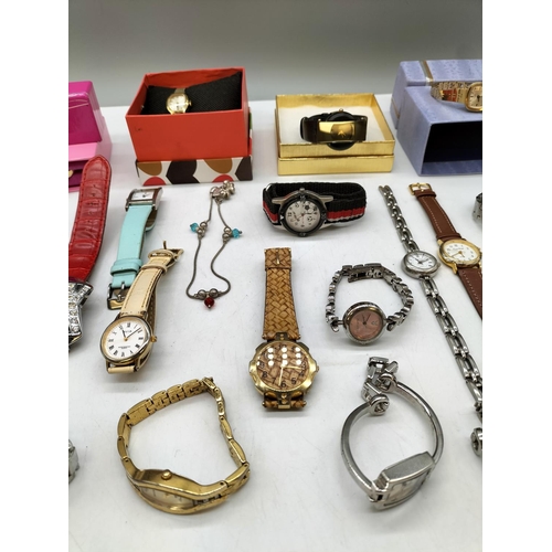 442 - Large Selection of Watches including 4 Boxed.