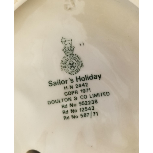 545 - Royal Doulton 17 cm Figure 'Sailor's Holiday' HN 2442.