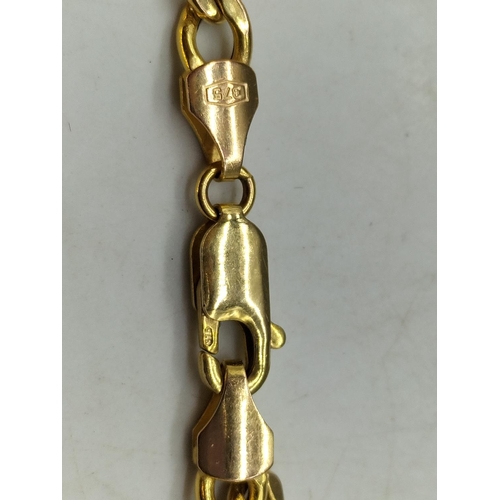 602 - 9ct ID Bracelet 'Christine'. 3.6 Grams.