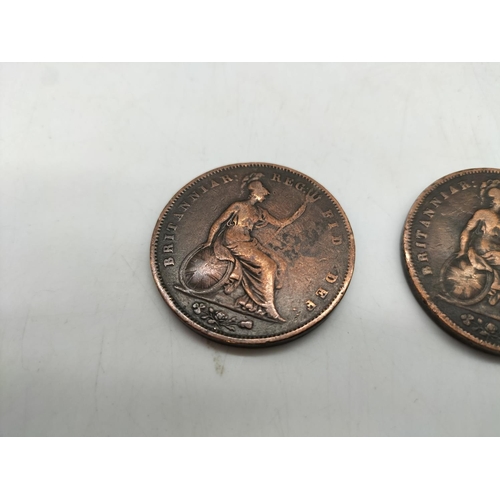 678 - 3 x Victorian Pennies - 1853, 1854 & 1855.