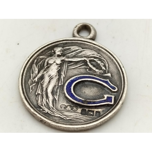 704 - Silver Hallmarked Pendant 