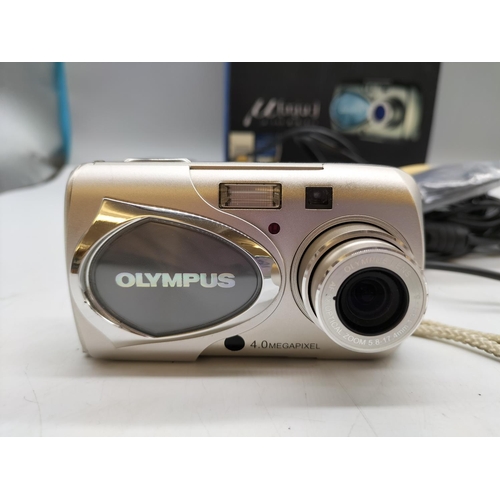 343 - Olympus MJU Digital Camera, 4 Megapixels. Boxed.