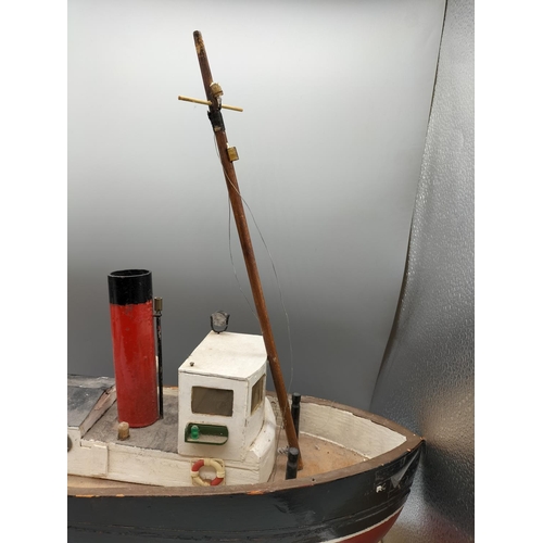 277 - Hand Built Boat with Motor plus Accessories.