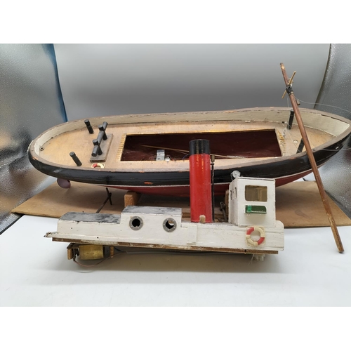 277 - Hand Built Boat with Motor plus Accessories.