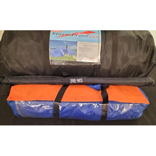 370 - Storm Proof 'Nebraska' 3 Man Inner Tent with Separate Zipped Entrance, plus a 1 Man Tent, Spare Rods... 