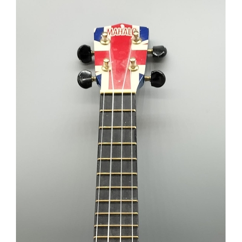 488 - Union Jack Child's Guitar. 52cm Long.