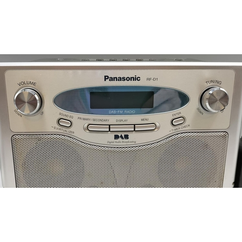 489 - Panasonic Digital Audio Broadcasting Radio and Charger. W/O.