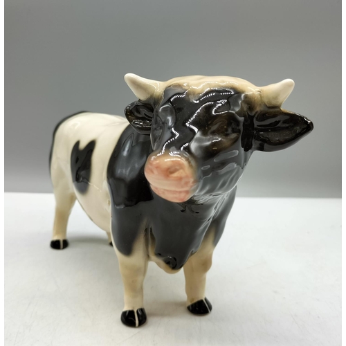 390 - Coopercraft Figure of a Bull. 16cm High x 25cm.