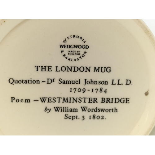 849 - Wedgwood The London Mug with Quaotation by Dr Samuel Johnson and Poem 'Westminster Bridge' by Willia... 