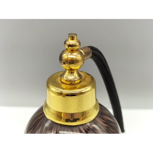 950 - Glass 18cm Perfume Atomiser