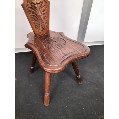 12 - Small Welsh Nursing Chair. Back 87cm High, Seat Height 32cm, Seat 30cm x 28cm. This Lot is Collectio... 