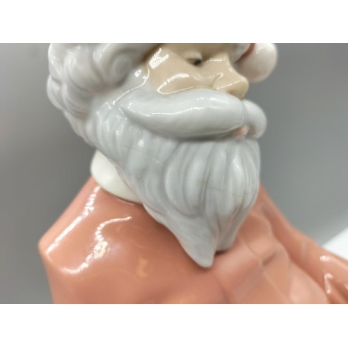120 - Nao 32cm Figure of Father Christmas. Hairline to Beard.