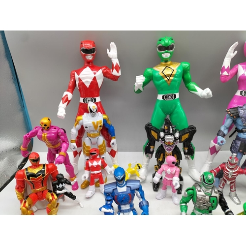 138 - Quantity of Vintage Power Rangers Figures.