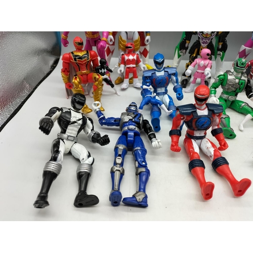 138 - Quantity of Vintage Power Rangers Figures.