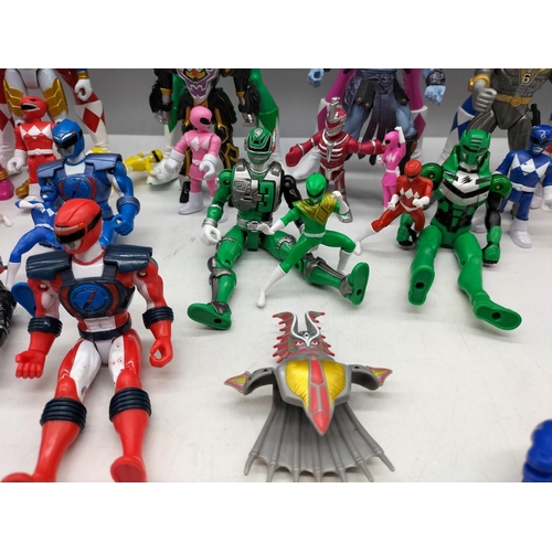 138 - Quantity of Vintage Power Rangers Figures.