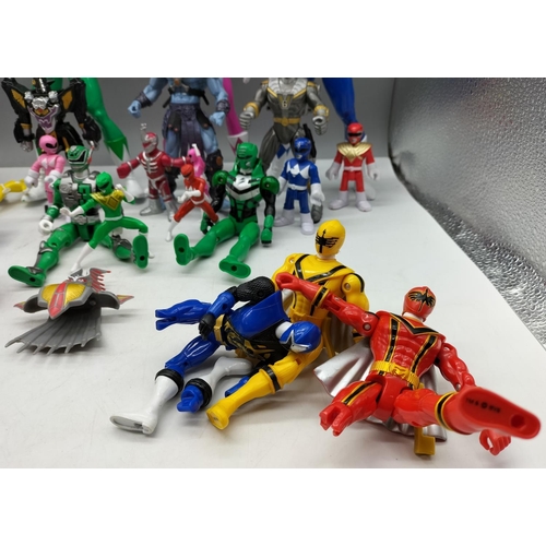 138 - Quantity of Vintage Power Rangers Figures.