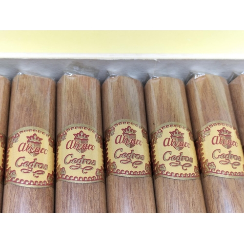 15A - Alvaro Especiales Full Box of 25 Sealed Cigars.