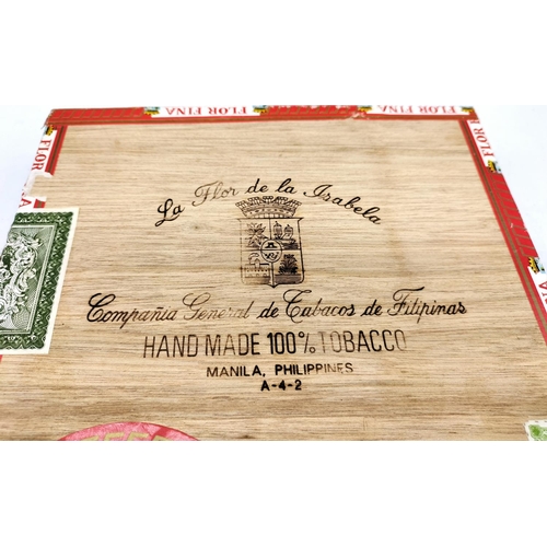 30A - La Flor de la Isabela 25 Boxed Cigars. Still Sealed.