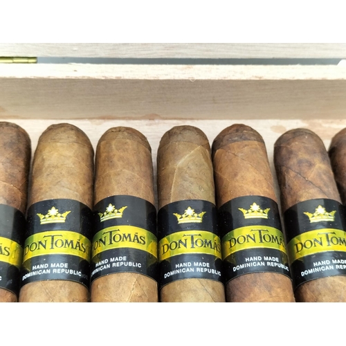35A - Don Tomas Box of 10 Cigars.