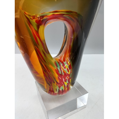 36 - Glass Ornament 39cm High.