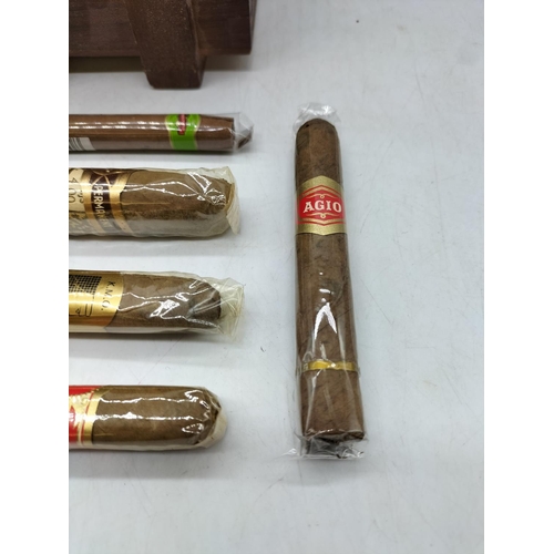 5A - Small Box of 34 x Various Cigars (Size and Age) All Still Sealed.