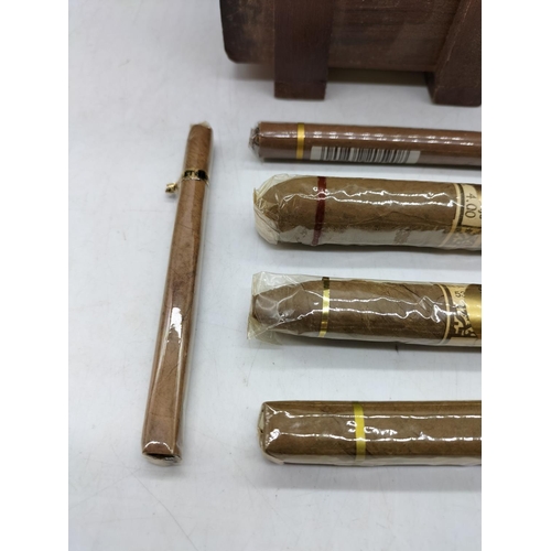 5A - Small Box of 34 x Various Cigars (Size and Age) All Still Sealed.