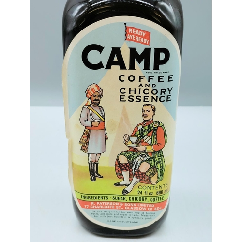 116 - Vintage Full Bottle of 'Camp Coffee' with Original Labels for Display Purposes Only.