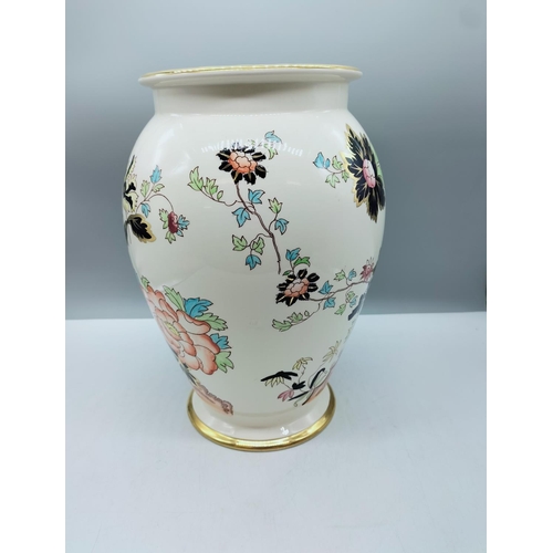 176 - Unmarked Mason's? Large 32cm Vase.