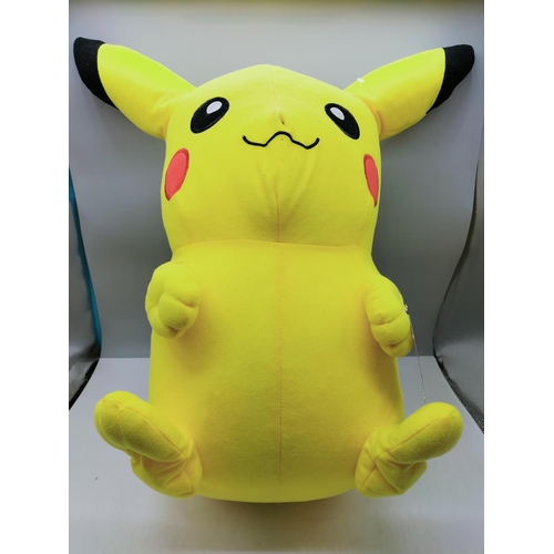 196 - New with Tags Pokemon 'Pikachu' Plush Soft Toy.