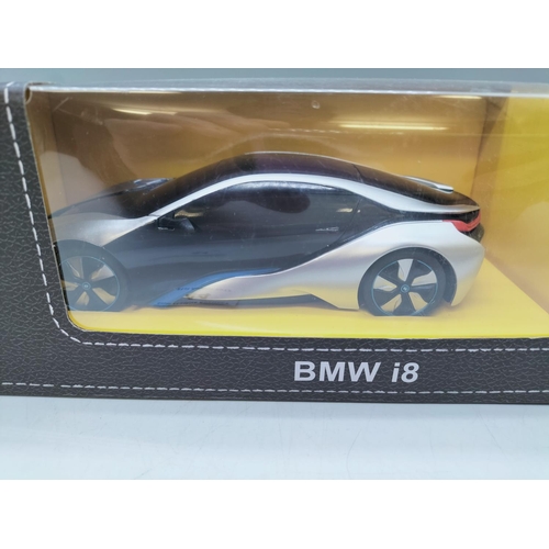 44 - Rastar BMW i8 Remote Control Car Boxed. Unused.