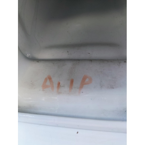 6 - Early/Mid 20th Century Chinese Blue and White Vase on Stand with Character Mark to Base. Total Heigh... 