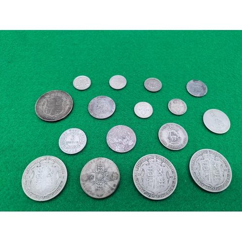 67 - Silver .500 Pre 1947 Coins. 100 Grams.