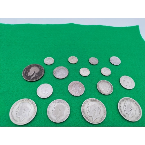 67 - Silver .500 Pre 1947 Coins. 100 Grams.