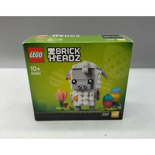 135 - New Unopened Lego Brick Headz Sheep Set 40380.