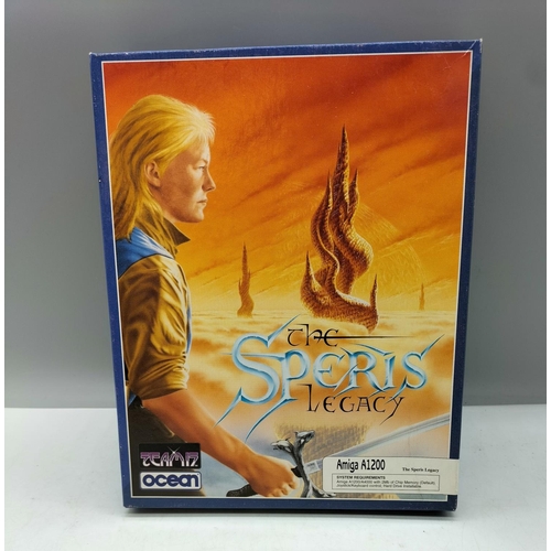 143 - Vintage Commodore Amiga 1200 Game 'The Speris Legacy'. Big Box with Manual.