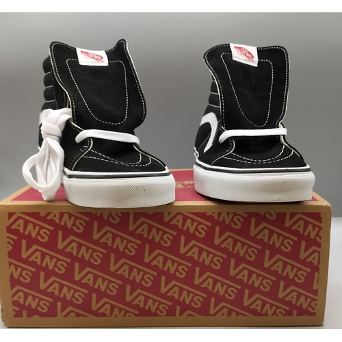 158 - Brand New Vans SK8-Hi Trainers. Size 8 (Adult). Boxed.