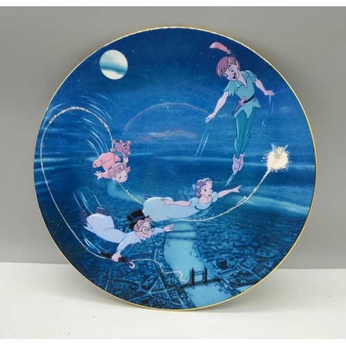 23 - Royal Doulton Factory Prototype Unique 'Peter Pan' Collectors Plate. 26.5cm Diameter.