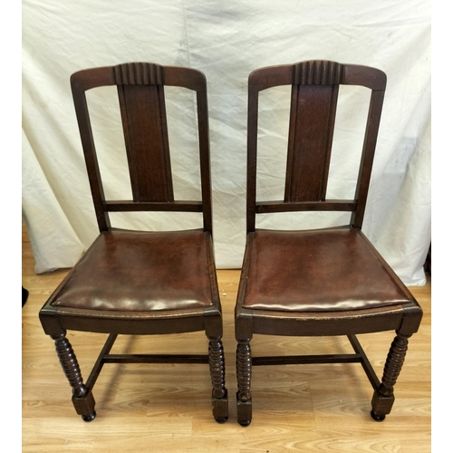 387 - 1930's Vintage Table ( 76cm High, 35cm x 92cm Closed) with Side Cupboard plus 2 Chairs. This Lot is ... 