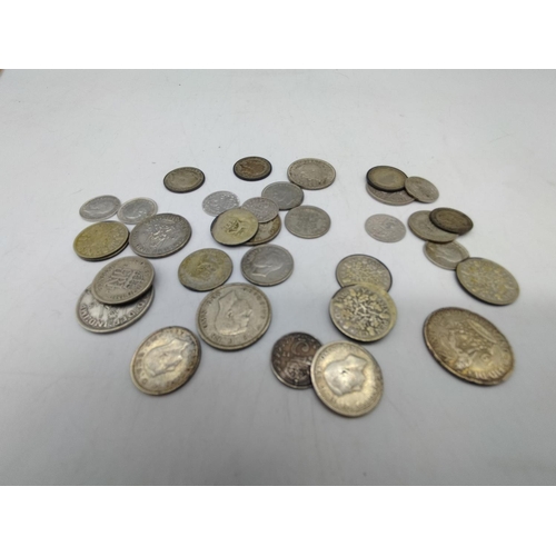 5 - Bag of .500 Pre 1947 Silver Coins. 102 Grams.