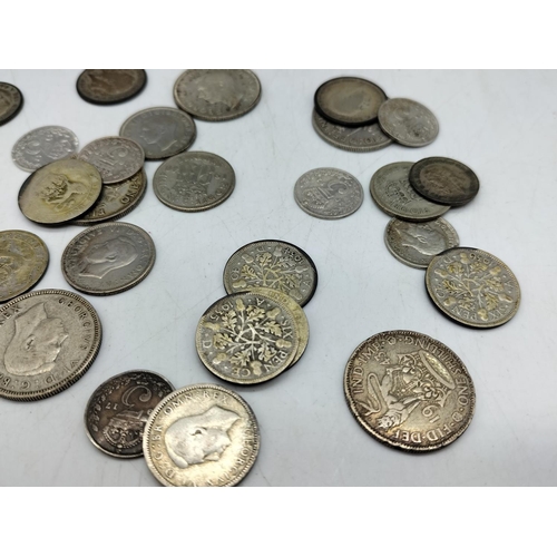 5 - Bag of .500 Pre 1947 Silver Coins. 102 Grams.