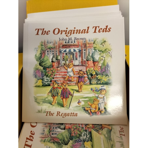 608 - Box of The Original Teds Books 'The Regatta' by John M Brown.