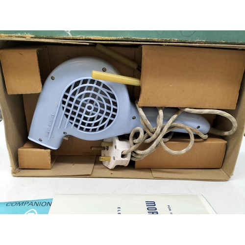 708 - Vintage Morphy Richards Noiseless Hairdryer in Original Box.